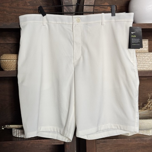 Nike Other - NWT Nike Golf Dri-Fit Flex Shorts Size 40 AJ5493 133 Sail Crèam Retail $65